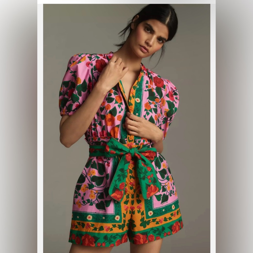 Farm Rio Anthropologie Romper